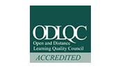 Open and Distance Learning Quality Council Accredited
		